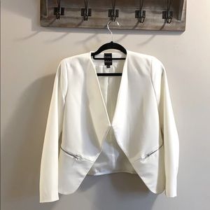 Rock and Shine Ivory White Blazer